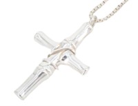 Gucci Bamboo Cross Necklace