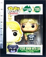 BNIB Funko Pop Steve Irwin w/ Sui figure #1105