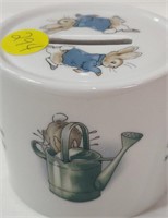 Wedgewood Peter Rabbit Money Bank