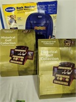 Historical Golf Collection Display Picture Frame,
