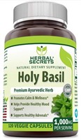 New Herbal Secrets Holy Basil Supplement | 1000