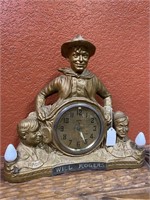 Vintage Will Rogers United Clock