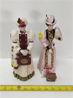 2 avon figurines