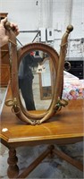 Vintage wooden mirror