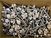 Lot of #10 14 X 2 Steel Roofing Screws