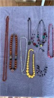 Assortment of Different Size Necklaces (8)