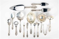 WALLACE ROSEPOINT SILVER SERVING PIECES, 419g