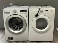 LG Front Load HE Washer and Kenmore Dryer