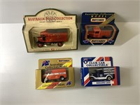 4 MATCHBOX COLLECTORS CARS