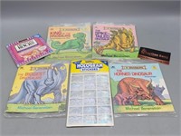 Dinosaur Books, Stickers etc