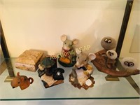 Marble or stone cut trinket box with lid cute anim
