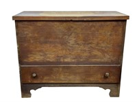 Primitive Cedar Chest w/ Drawer