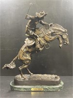 Frederic Remington "Bronco Buster" Bronze