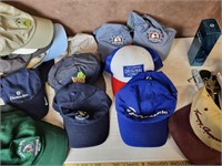 Huge lot of golf hats
