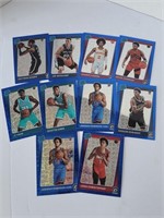 2021-22 Optic Blue Lazer Rookie Lot of 10