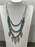 IGNED ERIC LYONS MULTI LAYER NECKLACE