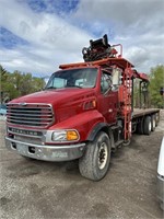 2003 STERLING DRYWALL TRUCK (RED) W/ 315,843 MILES