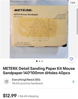 METERK Detail Sanding Paper Kit