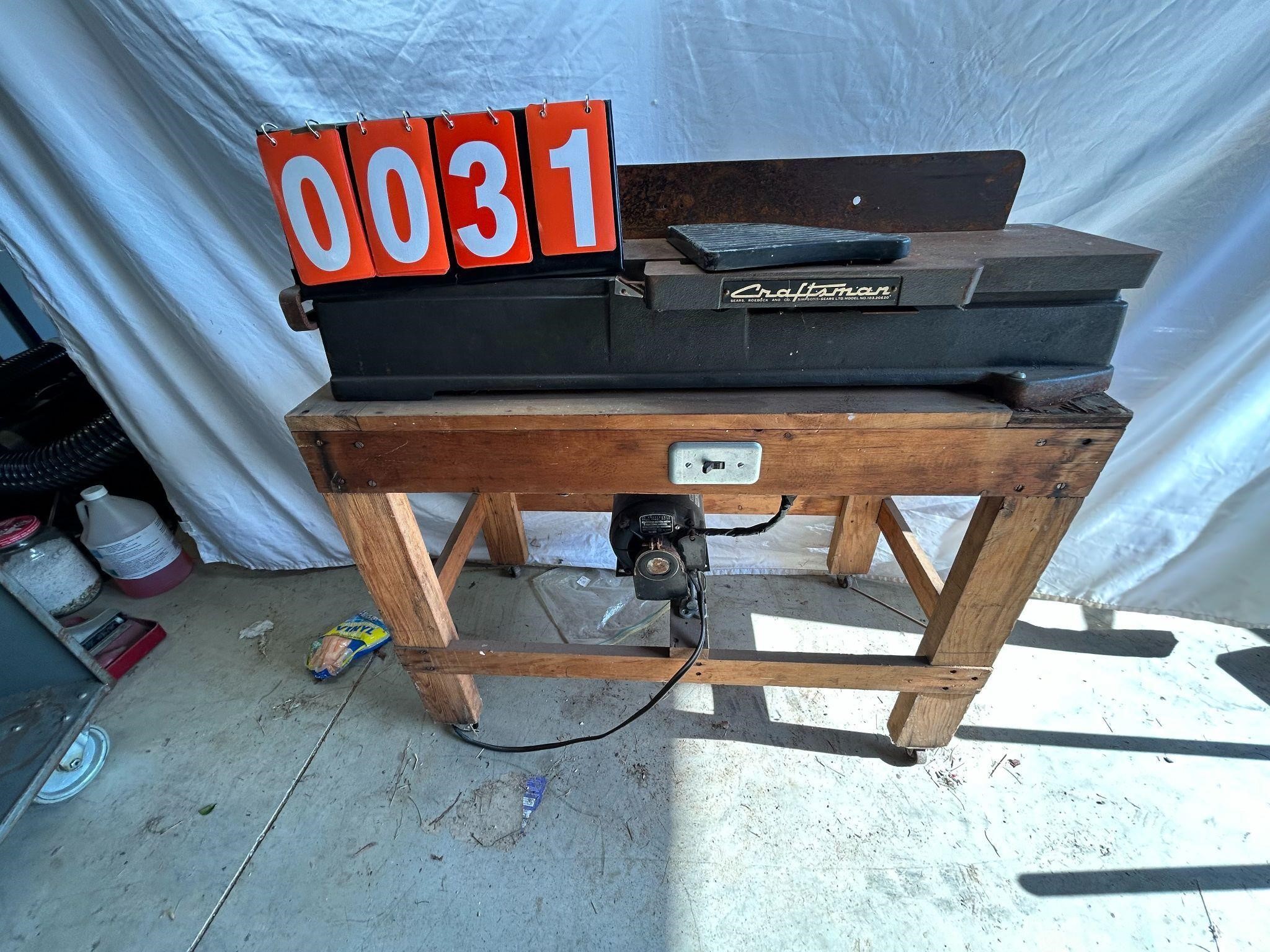 Craftsman Jointer/planer