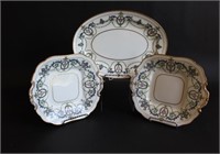Minton's Porcelain England "Ryrie Birks"  Platters