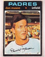 1971  Donald Mason #548 Baseball Card Padres