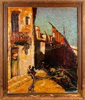 American oil painting created in Venice