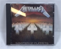 New Open Box Metallica Master of Puppets CD