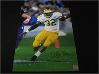 ANTHONY THOMAS SIGNED 11X17 PHOTO MICHIGAN