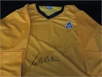 WILLIAM SHATNER SIGNED STAR TREK SHIRT PSA