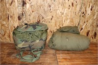 Two Military Sleeping Bags