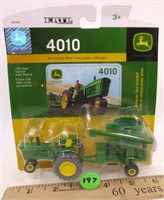 JD 4010 tractor w/grinder mixer