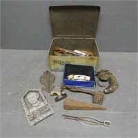 Pocket Knife, Early Metal Utensils, Tin