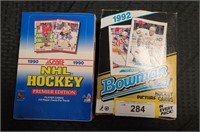 2 BOXES HOCKEY TRADING CARDS
