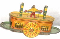 TIN TOY, RIVER BOAT