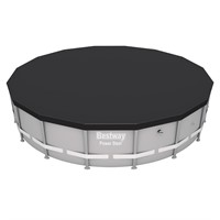 Bestway Round PVC 16  Pool Cover for Above Grou...