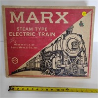 MARX STEAM TYPLE ELECTRIC TRAIN