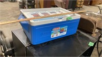 Coleman party stacking cooler