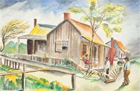 Claude Howell (NC, 1915-1997), Southern Cabin
