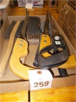 Keyhole Saws, Wire Brushes, Paint Scrapers