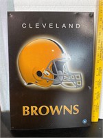 Metal Cleveland Browns Sign