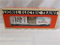 Lionel Train Christmas Boxcar 6-19913