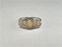 Sterling Ethiopian Ring 4 Grams S-8.75 (Beauty)