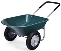 Retail$230 2 Tire Wheelbarrow Cart