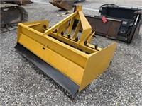Heavy Duty Grader Box 3pt. with rippers 6ft wide