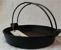 10in Cast Iron Biscuit Pan Double Handle