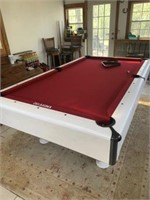 OU Sooner pool table