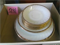 Fire King Gold Trim Dishes