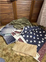 Assorted Quilts And Blankets