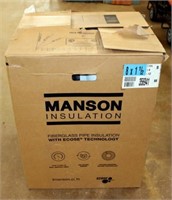 Box of 4 Manson 8X1-1/2 Insulation Tubes