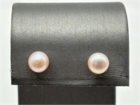 Sterling Silver Freshwater Pearl Fancy Earrings